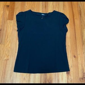 Black blouse medium womens